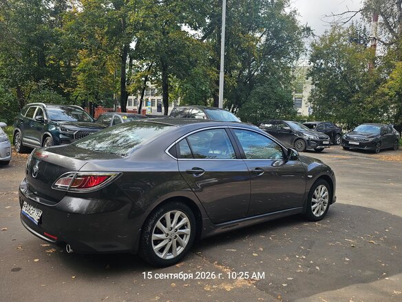2011 Mazda 6 II (GH) Рестайлинг, серый, 1400000 рублей - вид 5
