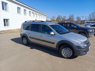 2019 Lada (ВАЗ) Largus Cross I, серебристый, 940000 рублей, вид 2