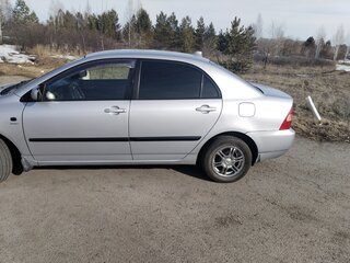 2003 Toyota Corolla IX (E120, E130), серебристый, 500000 рублей, вид 3
