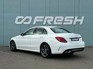 2019 Mercedes-Benz C-Класс 200 IV (W205) Рестайлинг, белый, 2730000 рублей, вид 2