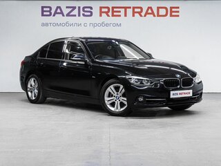 2016 BMW 3 серии 318i VI (F3x) Рестайлинг, чёрный, 1899000 рублей, вид 3