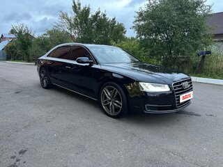 2016 Audi A8 Long III (D4) Рестайлинг, чёрный, 3000000 рублей, вид 3