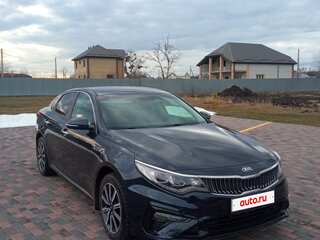 2018 Kia Optima IV Рестайлинг, синий, 1700000 рублей, вид 2