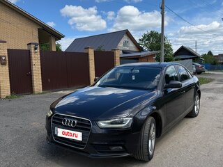 2012 Audi A4 IV (B8) Рестайлинг, чёрный, 1250000 рублей, вид 1