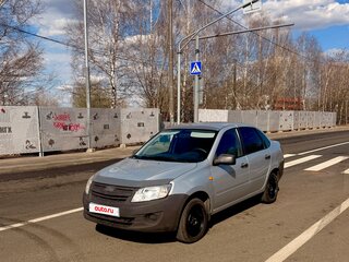 2016 Lada (ВАЗ) Granta I, серебристый, 295000 рублей, вид 1
