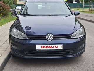 2014 Volkswagen Golf VII, синий, 1250000 рублей, вид 4