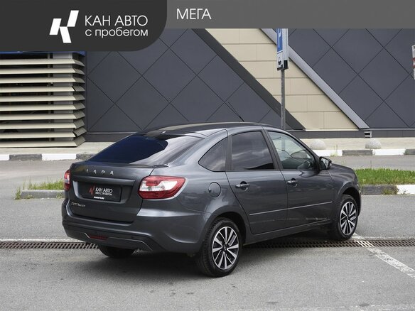 2024 Lada (ВАЗ) Granta I Рестайлинг, серый - вид 1