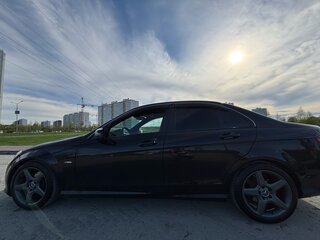 2010 Mercedes-Benz C-Класс 180 BlueEFFICIENCY III (W204), чёрный, 1225000 рублей, вид 4
