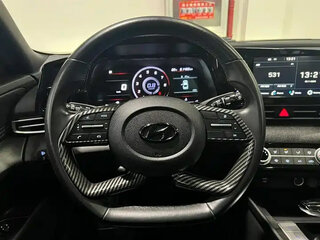 2021 Hyundai Elantra VII (CN7), синий, 1800000 рублей, вид 4