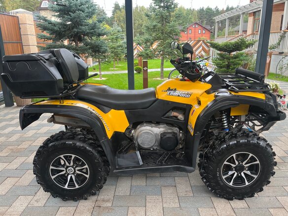 2022 Stels ATV-650YL Leopard, жёлтый, 540000 рублей - вид 2