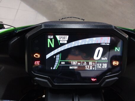 2024 Kawasaki ZX-6 Ninja, зелёный, 1399000 рублей, вид 5