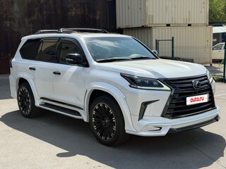 2020 Lexus LX 570 III Рестайлинг 2, белый, 14900000 рублей, вид 3