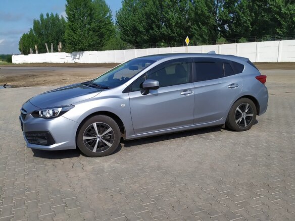 2020 Subaru Impreza V Рестайлинг, серый, 1450000 рублей - вид 5