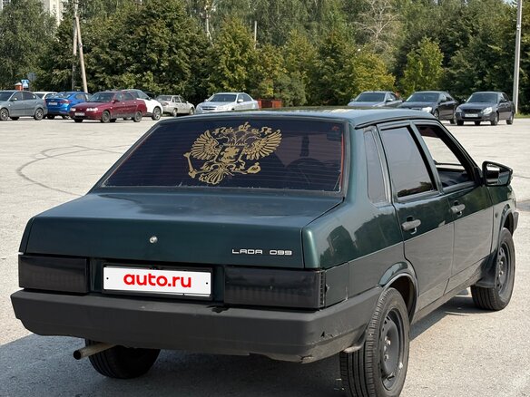 2003 Lada (ВАЗ) 21099, зелёный, 250000 рублей - вид 6