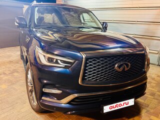 2018 Infiniti QX80 I Рестайлинг 2, синий, 4200000 рублей, вид 2