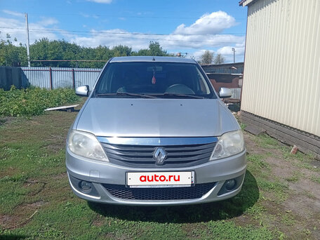2011 Renault Logan I Рестайлинг, серый, 450000 рублей, вид 1