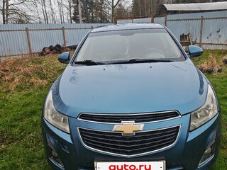 2013 Chevrolet Cruze I Рестайлинг, синий, 550000 рублей, вид 2