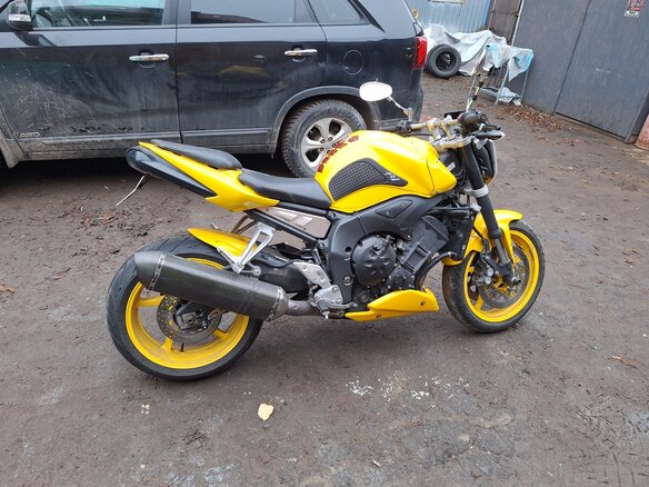 2006 Yamaha FZ1, жёлтый, 450000 рублей - вид 6