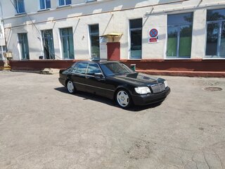 1991 Mercedes-Benz S-Класс 600 III (W140), чёрный, 1155000 рублей, вид 2