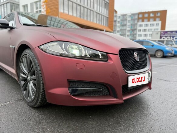 2010 Jaguar XF I, коричневый, 1200000 рублей - вид 11