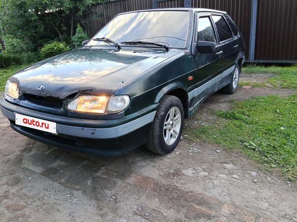 2003 Lada (ВАЗ) 2114, зелёный - вид 1