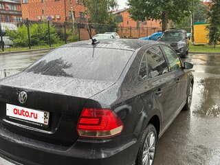 2019 Volkswagen Polo V Рестайлинг, чёрный, 1430000 рублей, вид 3