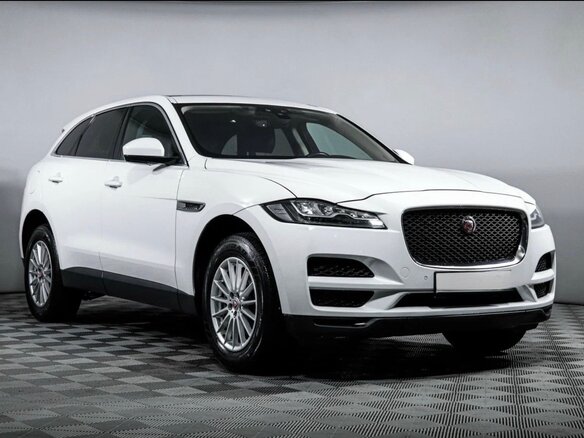 2019 Jaguar F-Pace I, белый, 3500000 рублей - вид 2