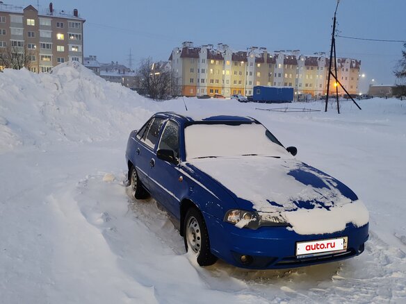 2011 Daewoo Nexia I Рестайлинг, синий, 350000 рублей