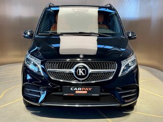 2022 Mercedes-Benz V-Класс Extra Long 300 d экстра длинный III (W447) Рестайлинг, чёрный, 16175000 рублей, вид 2