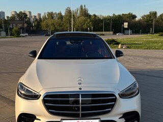 2021 Mercedes-Benz S-Класс 500 Long 4MATIC VII (W223), белый, 10500000 рублей, вид 1