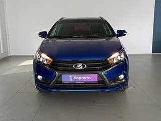 2020 Lada (ВАЗ) Vesta SW I, синий, 1100000 рублей, вид 2