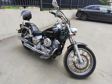 2006 Yamaha XVS400 Drag Star, чёрный, 310000 рублей, вид 1
