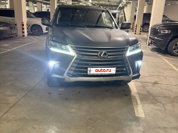 2016 Lexus LX 450d III Рестайлинг 2, серый, 6500000 рублей - вид 2