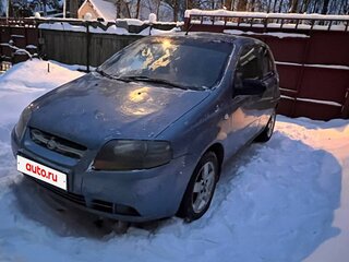 2007 Chevrolet Aveo I, голубой, 220000 рублей, вид 3