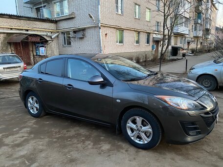 2010 Mazda 3 II (BL), серый, 720000 рублей, вид 2