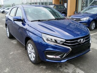2026 Lada (ВАЗ) Vesta I Рестайлинг (NG), синий, 1880000 рублей, вид 2