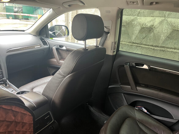 2012 Audi Q7 I (4L) Рестайлинг, чёрный, 2080000 рублей - вид 6