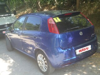 2008 Fiat Punto III Grande Punto, синий, 300000 рублей, вид 3