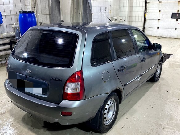 2011 Lada (ВАЗ) Kalina I, серый, 185000 рублей - вид 2