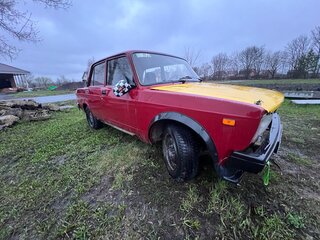 2008 Lada (ВАЗ) 2107, пурпурный, 50000 рублей, вид 1