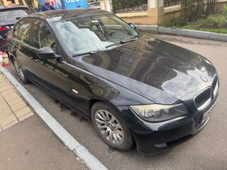 2008 BMW 3 серии 318i V (E90/E91/E92/E93), чёрный, 1300000 рублей, вид 2