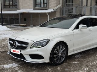 2017 Mercedes-Benz CLS 350 BlueTEC II (C218) Рестайлинг, белый, 3650000 рублей, вид 5
