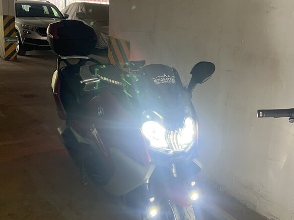 2013 BMW C 650 GT, красный, 870000 рублей - вид 9