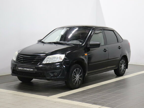 2017 Lada (ВАЗ) Granta I, чёрный, 275000 рублей - вид 11