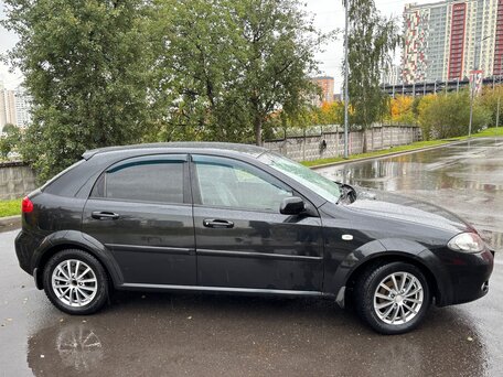 2008 Chevrolet Lacetti I, чёрный, 440000 рублей, вид 4