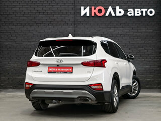 2018 Hyundai Santa Fe IV, белый, 2640000 рублей, вид 4