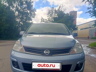 2010 Nissan Tiida I Рестайлинг, голубой, 570000 рублей, вид 2