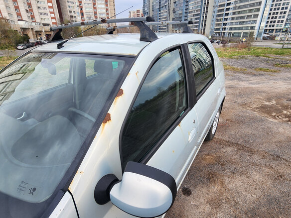 2007 Renault Logan I, серебристый, 420000 рублей - вид 9