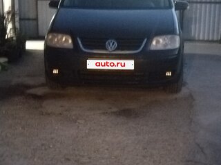 2003 Volkswagen Touran I, чёрный, 530000 рублей, вид 2
