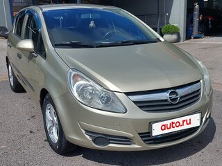 2007 Opel Corsa D, золотистый, 350000 рублей, вид 4